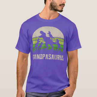 Camiseta Dia de os pais dos Mens Avô Avô Dinossauro 4