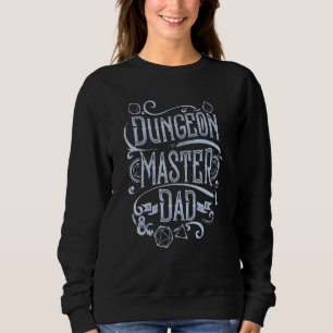 Camiseta Dia de os pais Dungeon Dragon Pai Mestre Dungeon