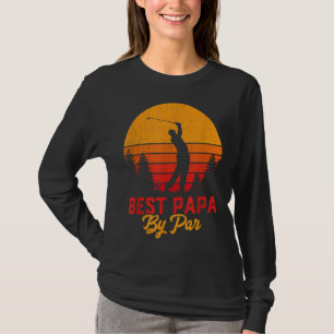 Camiseta Dia de os pais Engraçado Melhor Papá Por Par Golf