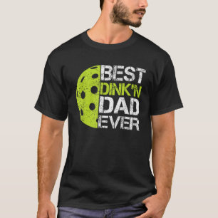 Camiseta Dia de os pais Engraçado Pickleball Melhor Pai Nun