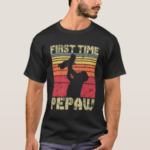 Camiseta Dia de os pais Est2023 Da Primeira Vez Em Breve Se