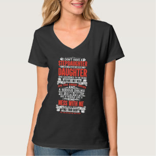 Camiseta Dia de os pais Eu Não Tenho Uma Filha-Pista