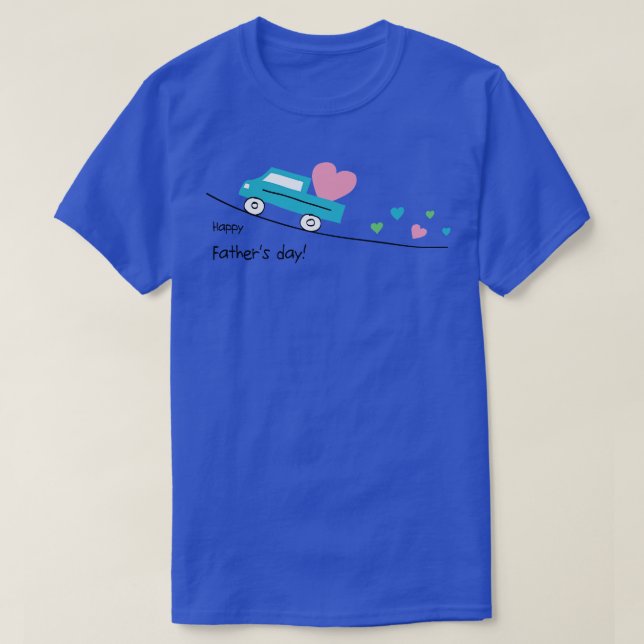 Camiseta Dia de os pais Feliz 1 (Frente do Design)