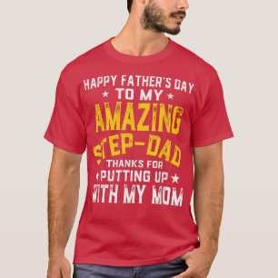 Camiseta Dia de os pais Feliz pai passo espetacular