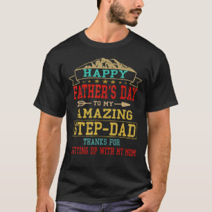 Camiseta Dia de os pais Feliz Para Os Obrigados De Pai Etap