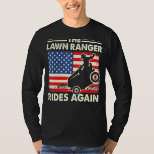 Camiseta Dia de os pais Gardening The Lawn Ranger Novamente