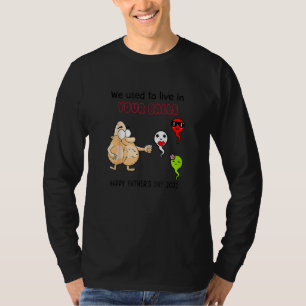 Camiseta Dia de os pais Garoto E Garota Que Vivíamos Em Sua
