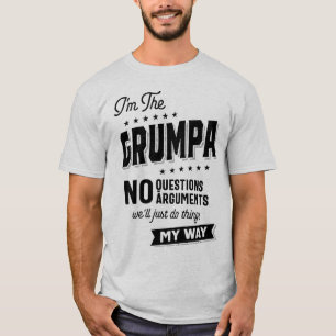 Camiseta Dia de os pais Grumpa Way Funny Grandpa
