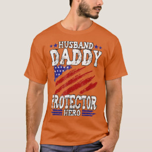 Camiseta Dia de os pais Heroico do Protetor de Pais para Ma