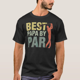 Camiseta Dia de os pais Incrível Golf Melhor Papá Por Espor
