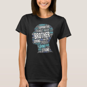 Camiseta Dia de os pais Irmão Irmão Sálida Irmão Irmão