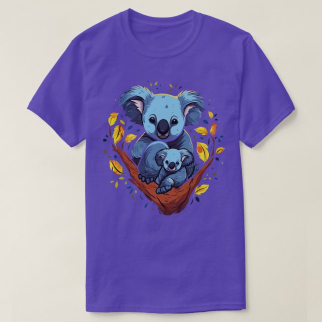 Camiseta Dia de os pais Koala (Frente do Design)