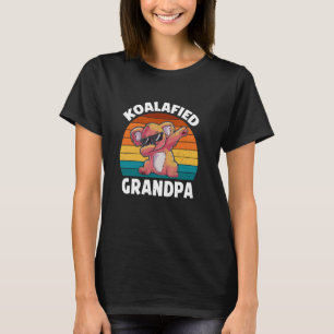 Camiseta Dia de os pais Koalafied Grandpa Funny Koala Lover