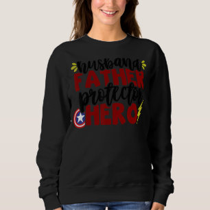 Camiseta Dia de os pais legal Citação Marido Padre Protetor