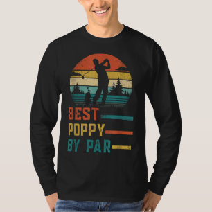 Camiseta Dia de os pais Melhor Popia Por Golfe De Par Prese