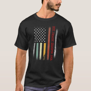 Camiseta Dia de os pais - Melhor Vovô de Freakup - Bandeira