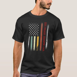 Camiseta Dia de os pais - Melhor Vovô de Freakup - Bandeira
