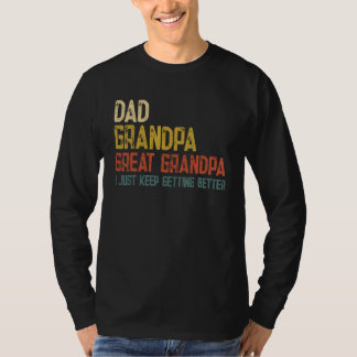 Camiseta Dia de os pais Mens Do Pai Do Netos Avô