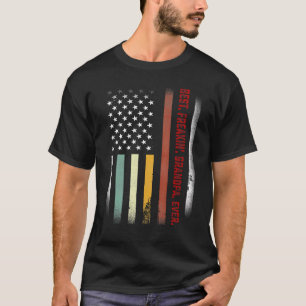 Camiseta Dia de os pais Mens Melhor Vovô Freakin Nunca Nos 