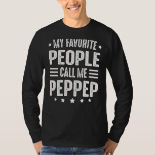 Camiseta Dia de os pais Mens Peppep Para Homens Minhas Pess
