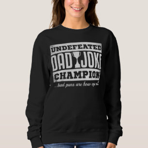 Camiseta Dia de os pais Pai Campeão de Piada Mens Canais de