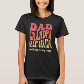 Camiseta Dia de os pais pai Excelente Avô