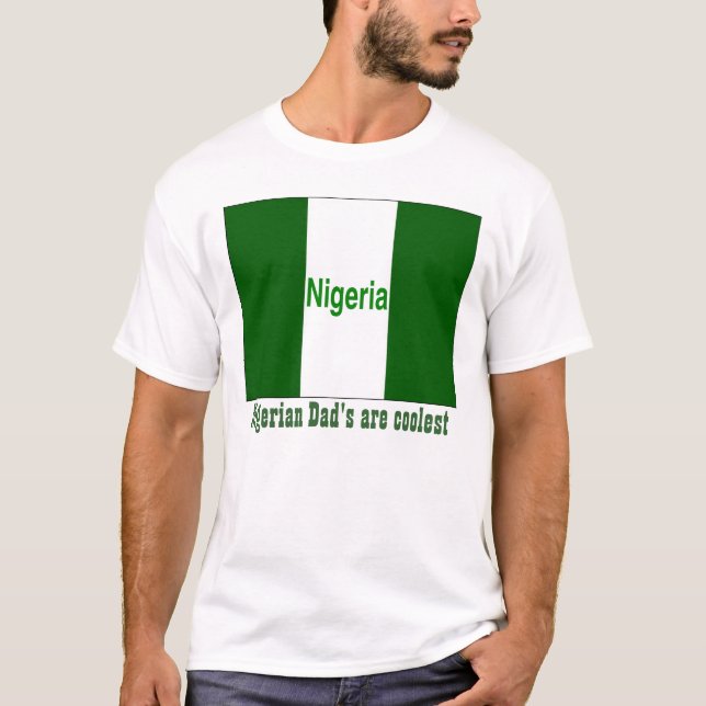 Camiseta Dia de os pais pai nigeriano (Frente)