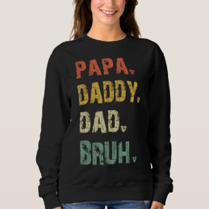 Camiseta Dia de os pais Pai Papa Pai Bruh Fathers Da