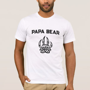 Camiseta *~* Dia de os pais PAPA Celta PAPA BEAR PAPA AP86