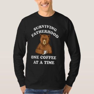 Camiseta Dia de os pais Para Pai De Pai De Café Grumpy