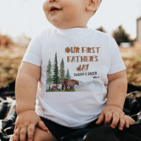 Dia de os pais Personalizada Woodland 1 rua