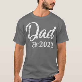 Camiseta Dia de os pais Pocket Est 2022 Promovido Ao Pai