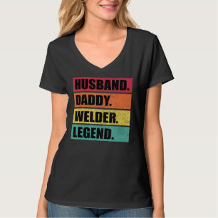 Camiseta Dia de os pais Retrospectivo de Legenda do Pai Mar