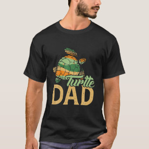 Camiseta Dia de os pais Retrovisor do Pai tartaruga