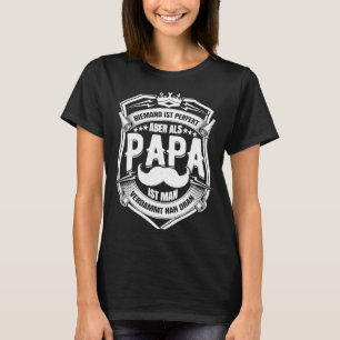 Camiseta Dia de os pais Sayings Padre Filho Filha Avô