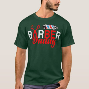 Camiseta Dia de os pais Stylist do Cabelo do Pai Mens Barbe