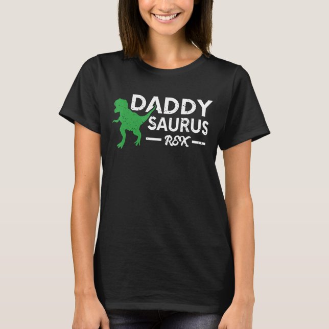 Camiseta Dia de os pais Surus Pai Daddysaurus Rex Dinosaur (Frente)