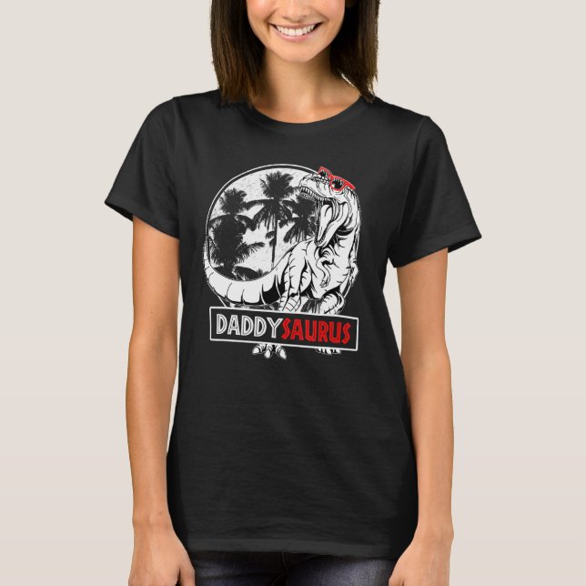 Camiseta Dia de os pais Surus Pai Daddysaurus Rex Dinosaur (Frente)
