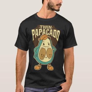 Camiseta Dia de os pais Twin Papacado