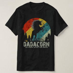 Camiseta dia de os pais unicorn pai dadacorn