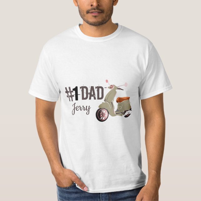 Camiseta Dia de os pais Vespa  (Frente)