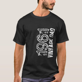 Camiseta Dia de os pais Vintage Pai Personalizar Ano