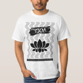 Camiseta Dia de os pais Yoga Lotus