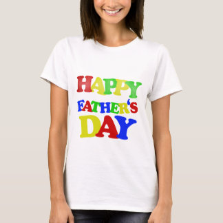 Camiseta Dia de pais feliz