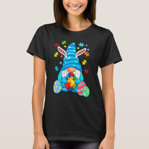Camiseta Dia de Páscoa de Conscientização sobre Autismo Gno