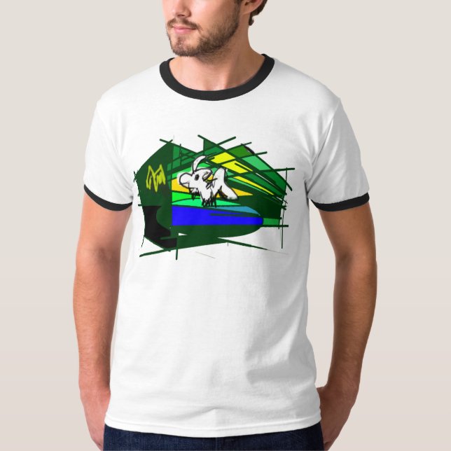 Camiseta Dia de Patrick da Rua de Capim (Frente)