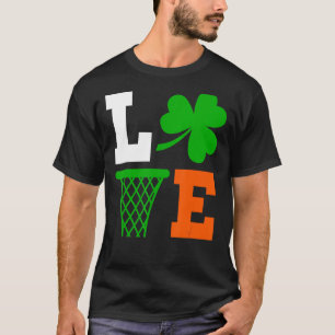 Camiseta Dia de Patrick, Rua de basquete Engraçado e Engraç