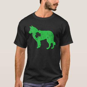 Camiseta Dia de Patrick, Rua Irlandesa de Clover