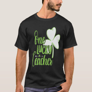 Camiseta Dia De Patrick, Uma Rua De Professores Sortudos