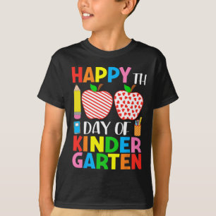 Camiseta Dia De Professora Do Jardim De Infância E Estudant